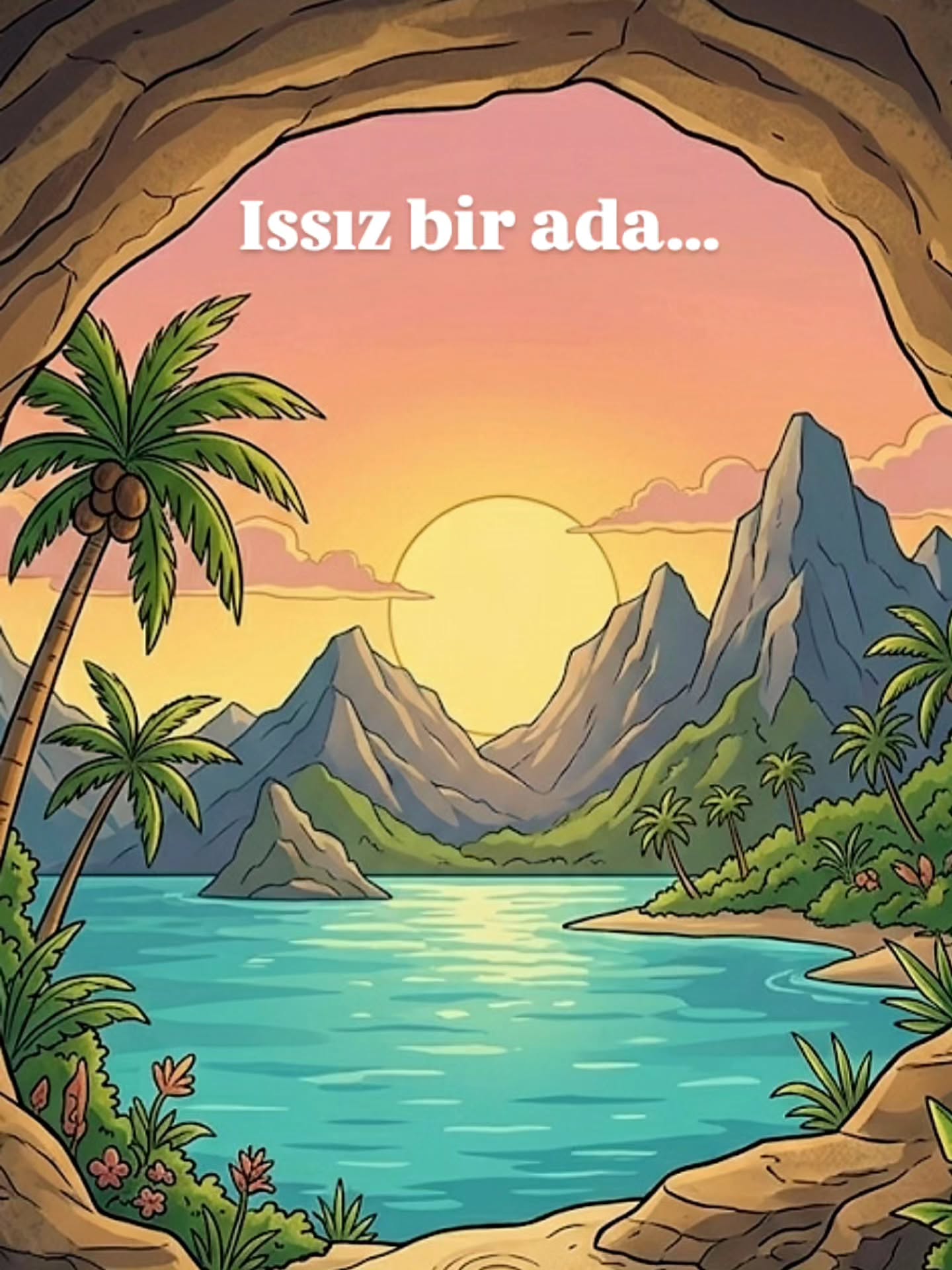 Issız bir ada…
